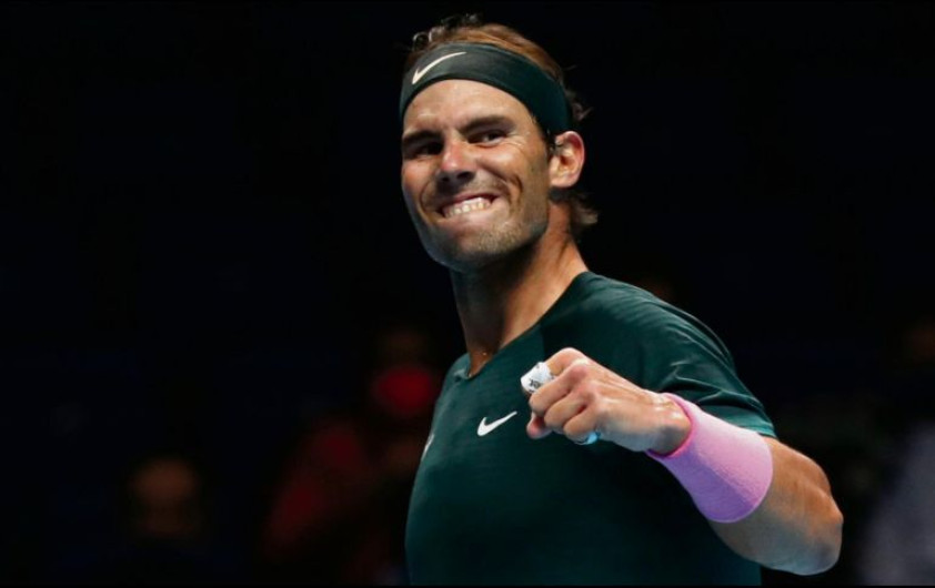 Rafael Nadal avanza a semifinales de la Copa Masters