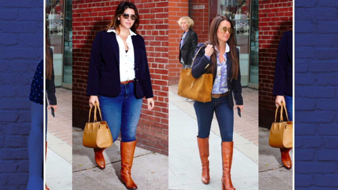 Ella es Katie Sturino, la instagramer curvy que copia los looks de las famosas