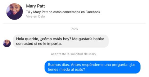 “¿Le tienes miedo al éxito?”: hombre se burla de estafador