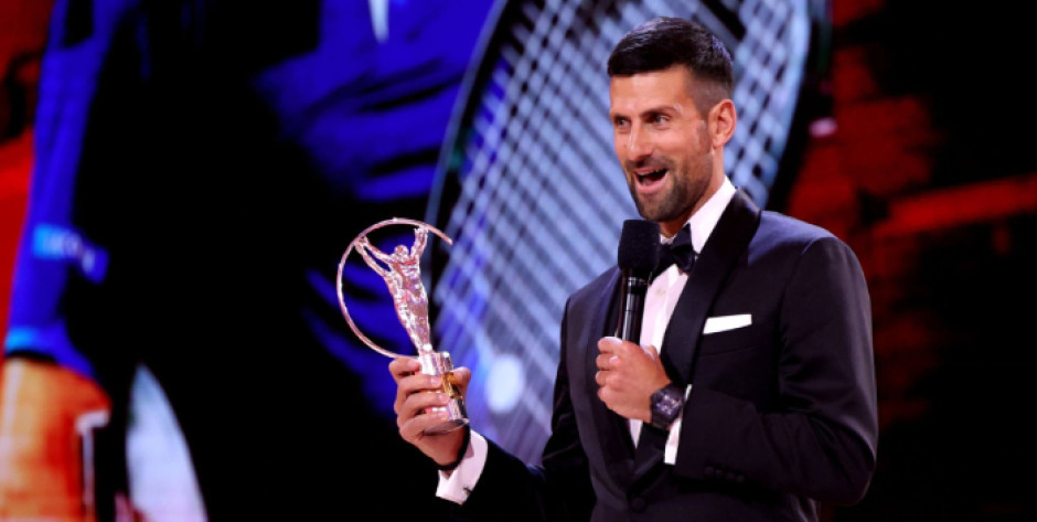Novak Djokovic gana por quinta vez el Laureus al mejor deportista