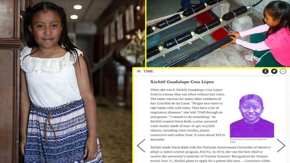 Estudiante Chiapaneca es distinguida por la revista “Time”