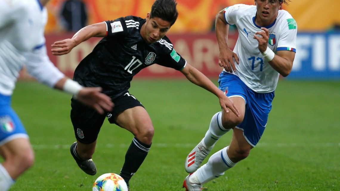 México inicia Mundial Sub 20 con derrota ante Italia  