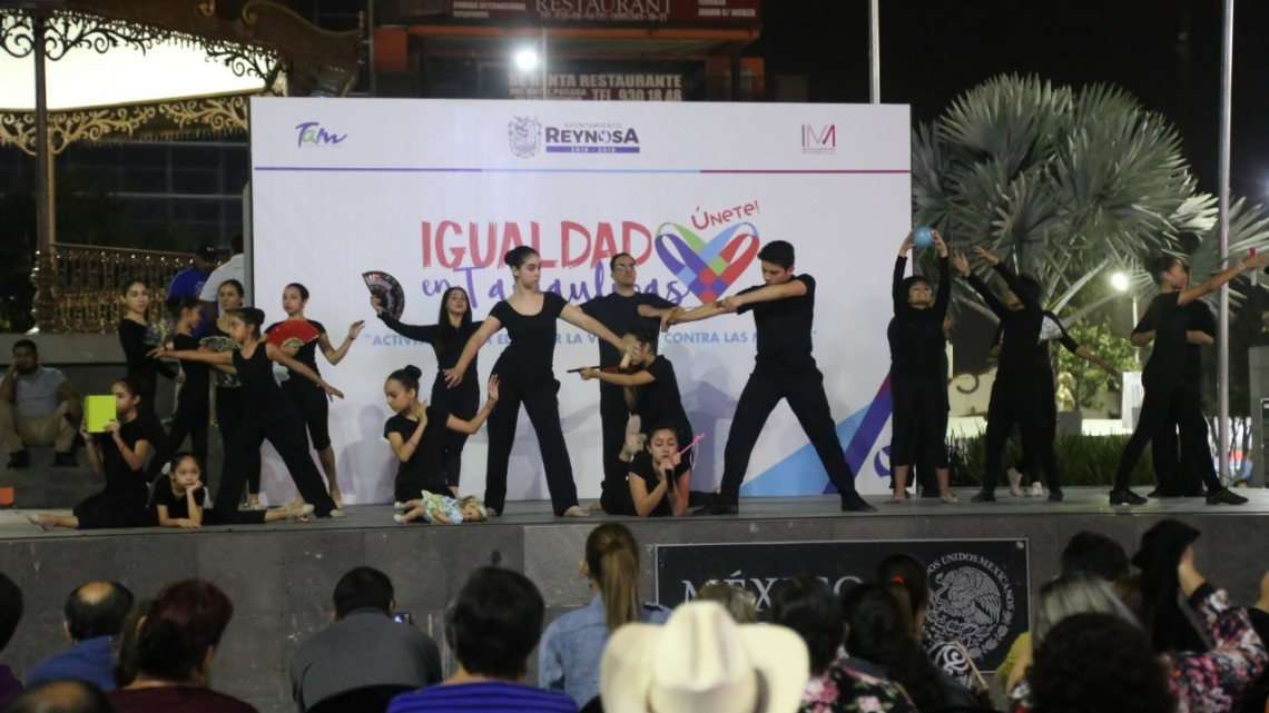 Caminata de la Igualdad en Tamaulipas es encabezada por alcaldesa