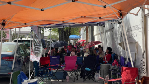 Presionan al SNTE con paro de labores: Exigen maestros rechazo a la Ley del ISSSTE