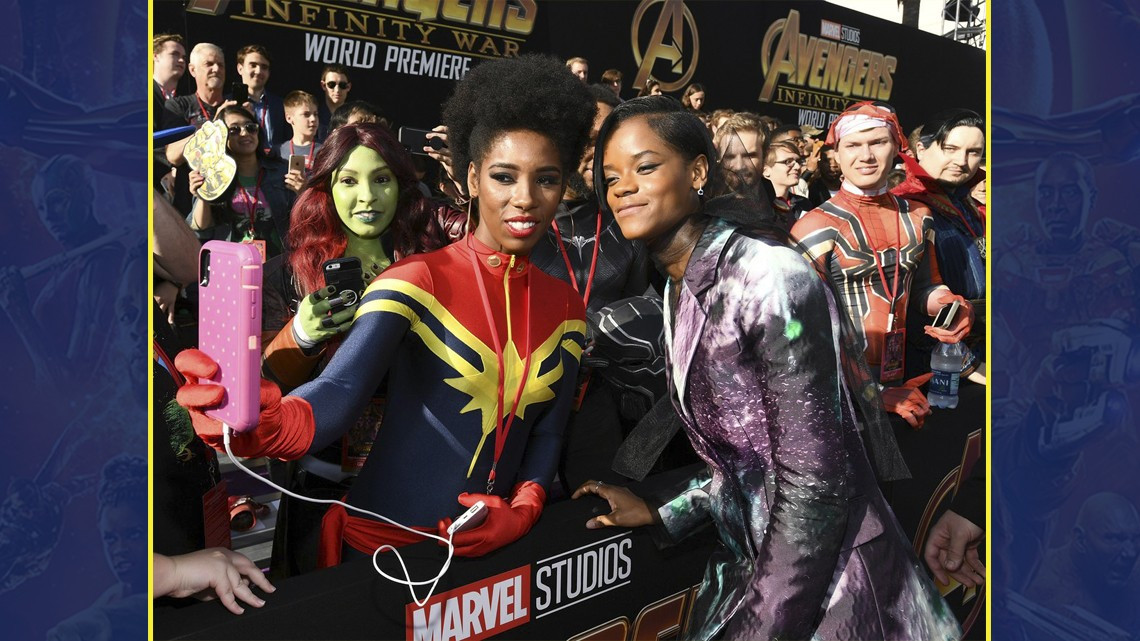 Los Avengers, de gala para la premier de 'Infinity War'