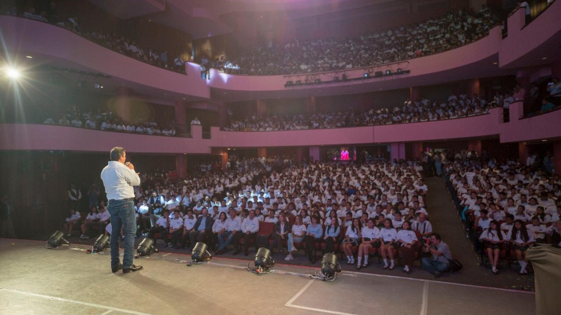 Gobernador del Estado y DIF Tamaulipas traen a los jóvenes tamaulipecos gira “Vive Sin Drogas”