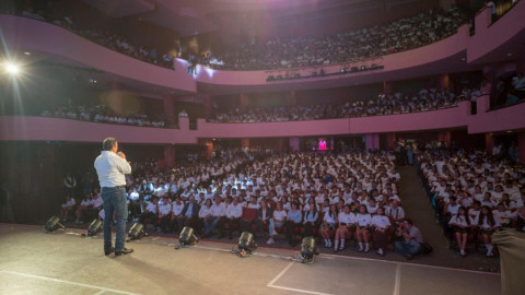 Gobernador del Estado y DIF Tamaulipas traen a los jóvenes tamaulipecos gira “Vive Sin Drogas”