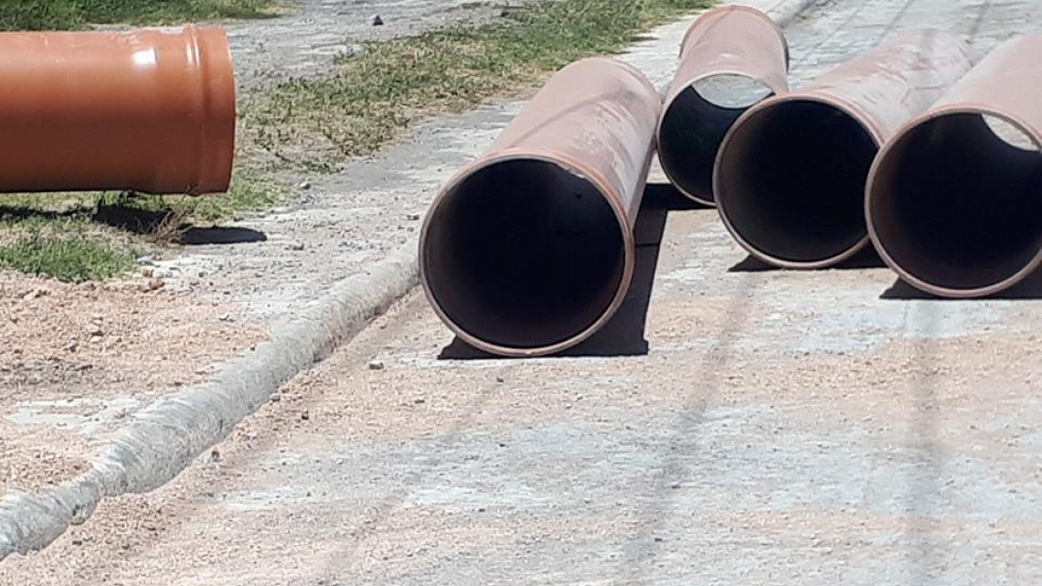 Dren pluvial en Riveras de Rancho Grande con 12% de avance