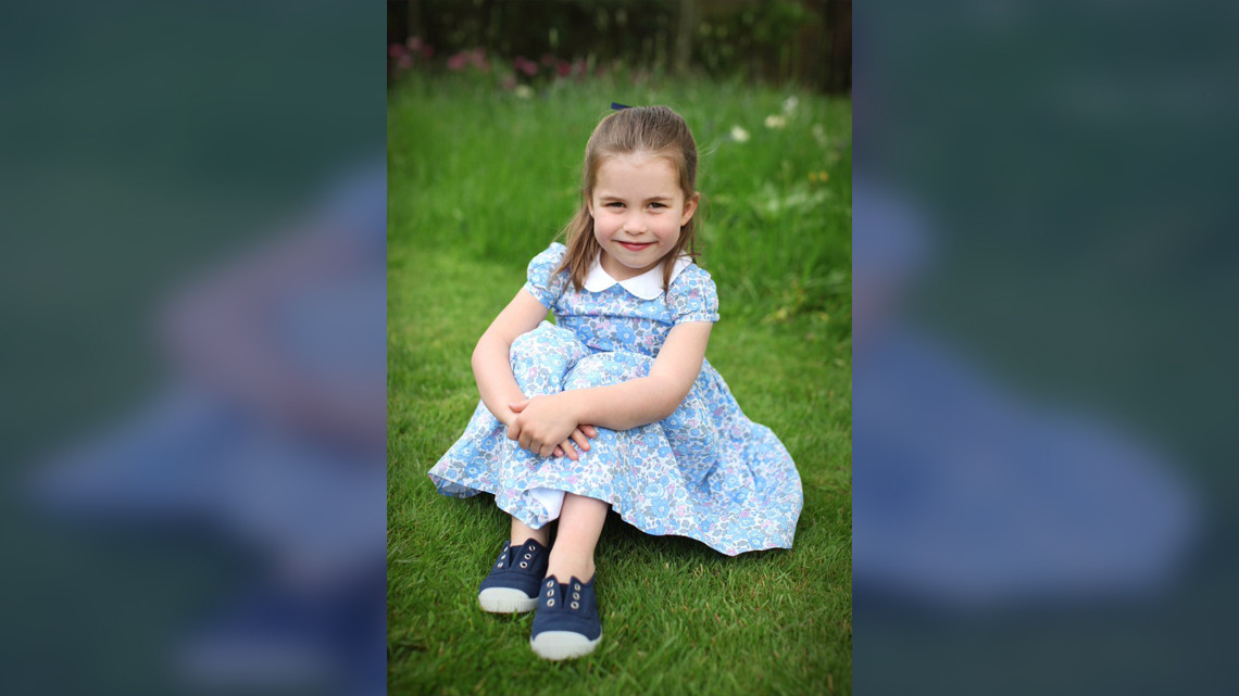 Las nuevas fotos de la princesa Charlotte por su cumpleaños