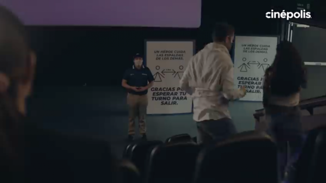 Cinépolis anuncia las medidas que implementará para su reapertura