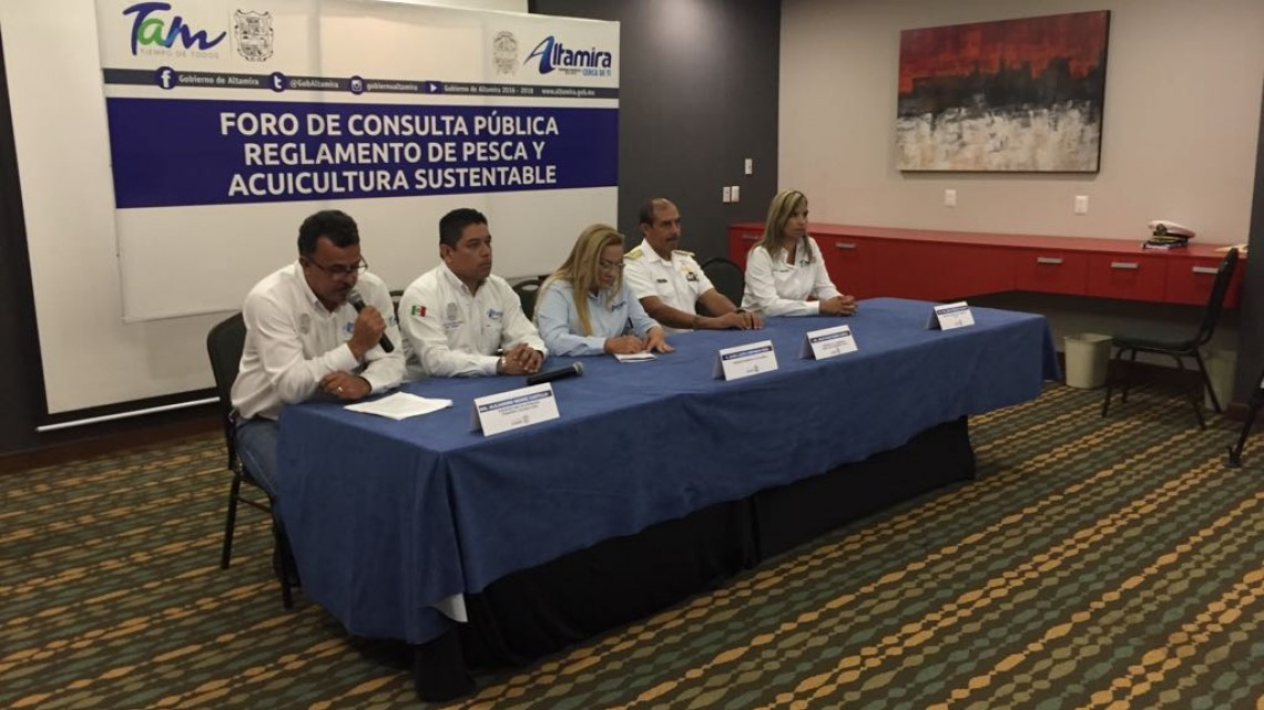 Llevan acabo foro de consulta para primer reglamento pesquero