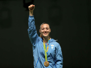 Una mujer fue la elegida para iniciar el recorrido de la antorcha olímpica