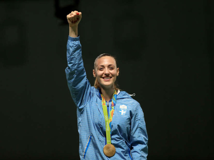 Una mujer fue la elegida para iniciar el recorrido de la antorcha olímpica