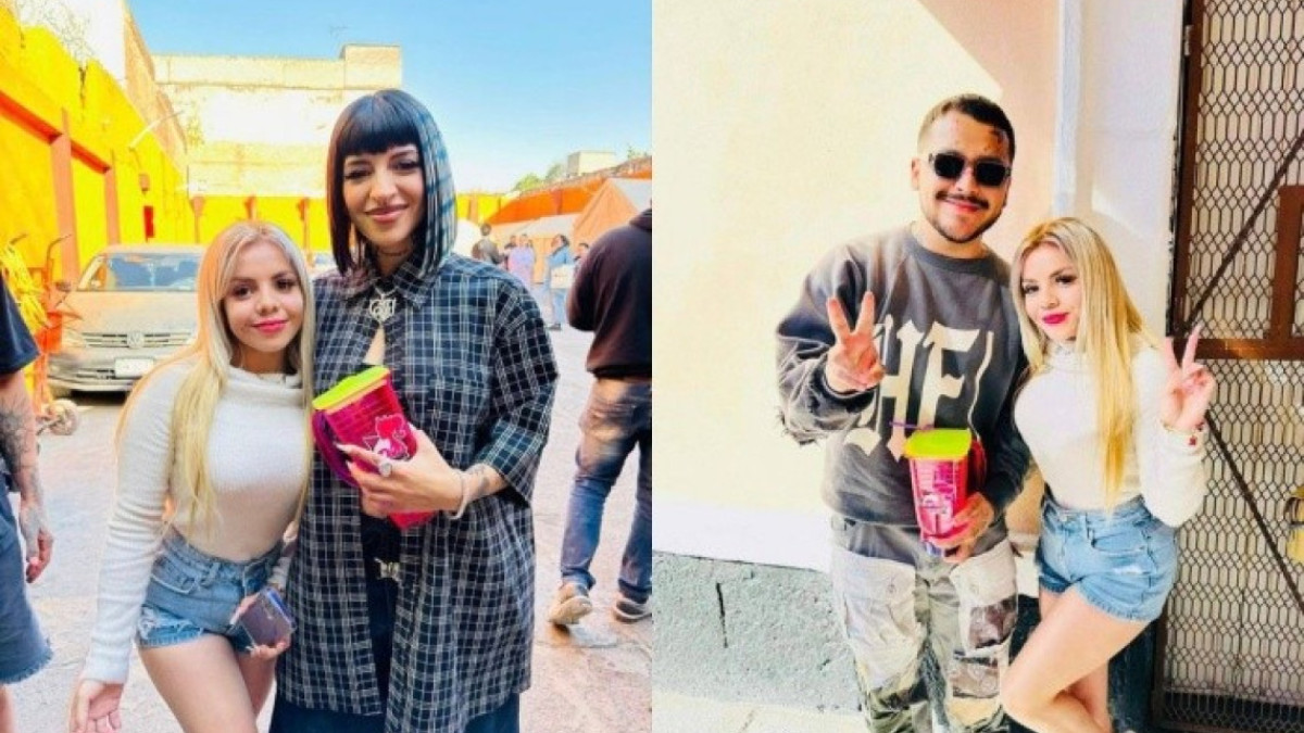 Christian Nodal y Cazzu captados con ‘licuachelas’ en Tepito