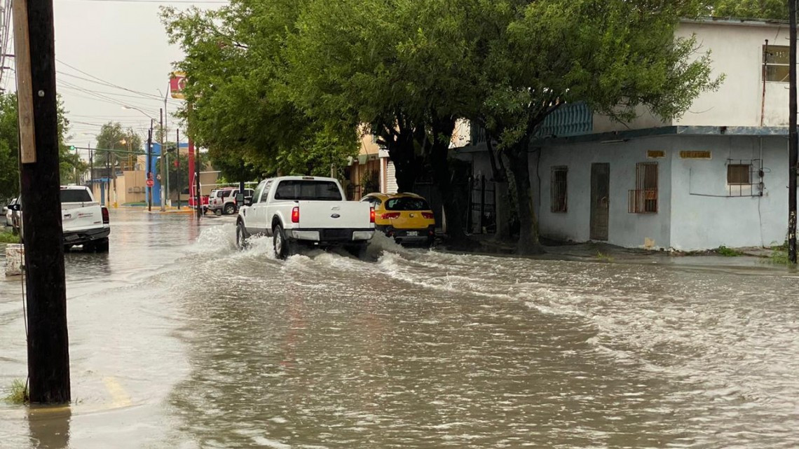 Causa 'Hannah' múltiples daños y más de 11 pulgas de agua en Reynosa
