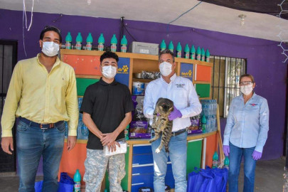 DIF Reynosa entregó diversos apoyos a la Fundación Refugio Animal Reynosa