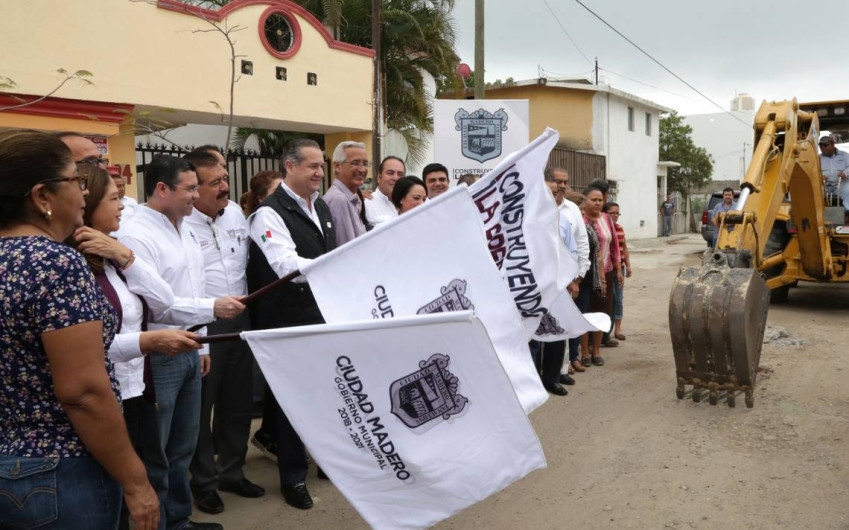 Arrancará Alcalde de Madero importante programa de obra pública 
