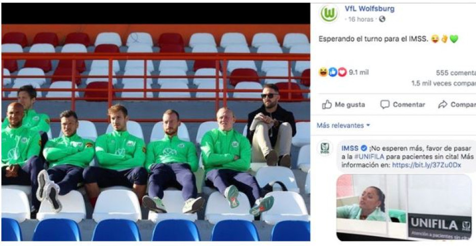 Wolfsburg trolea al IMSS