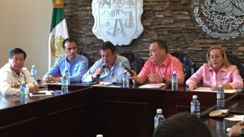 Consejo de Protección Civil en Altamira en sesión permanente por Franklin