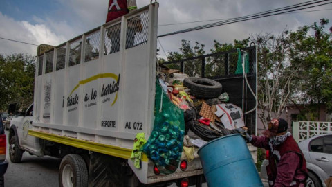 Sigue en aumento generación de basura en la Pandemia, se recolectan 450 toneladas por día