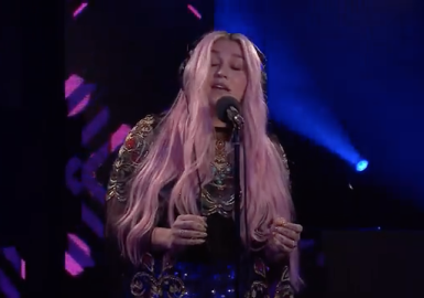 Kesha en el BBCRadio1