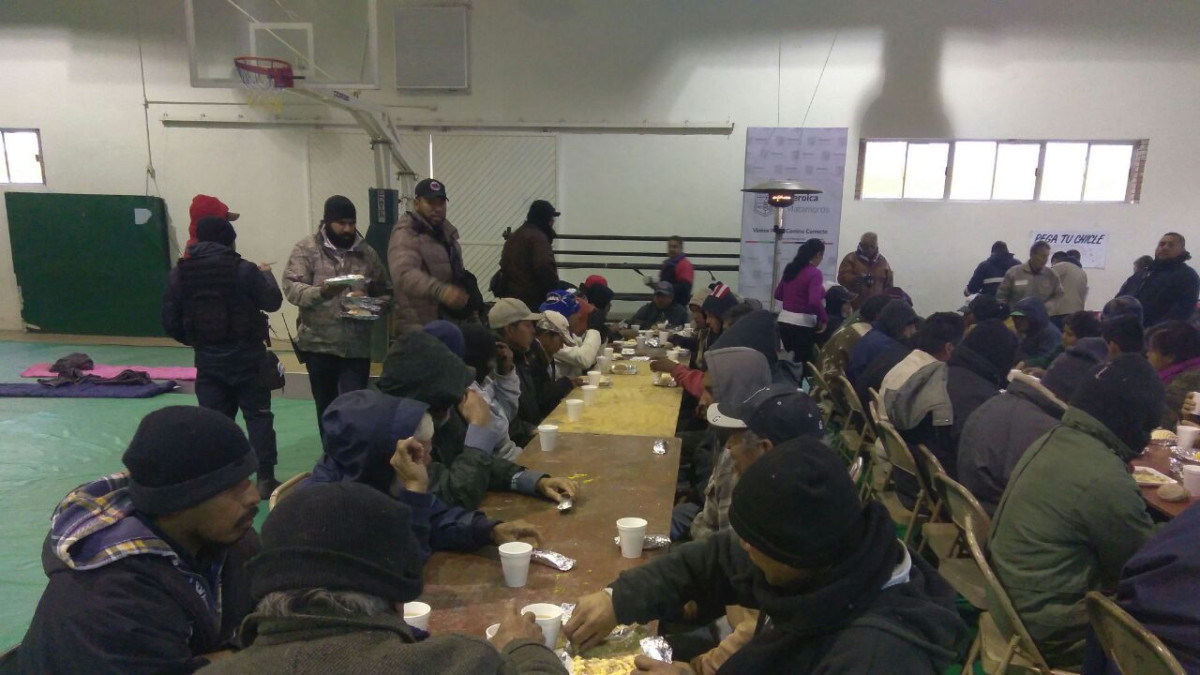 Más de 200 personas albergadas por bajas temperaturas