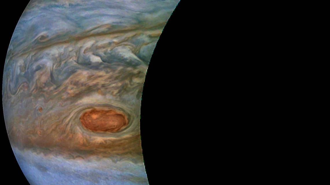 NASA revela imágenes inéditas de Júpiter