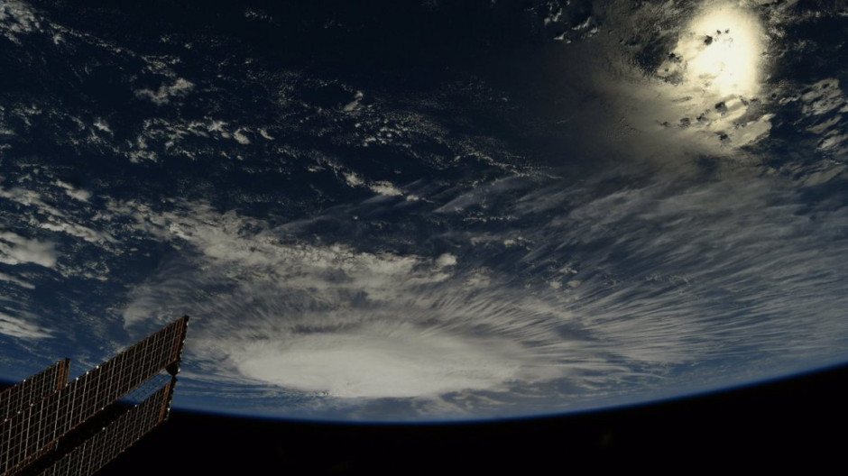 ¡Increíble! El huracán “Florence” desde el espacio