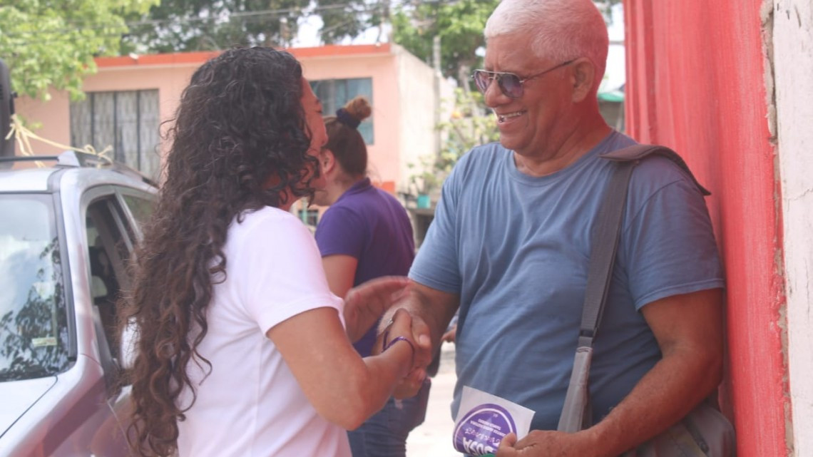 Olga junto con AMLO apoyará leyes para alcanzar una seguridad plena