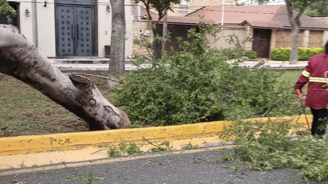 Tormenta deja afectaciones en Nuevo Laredo