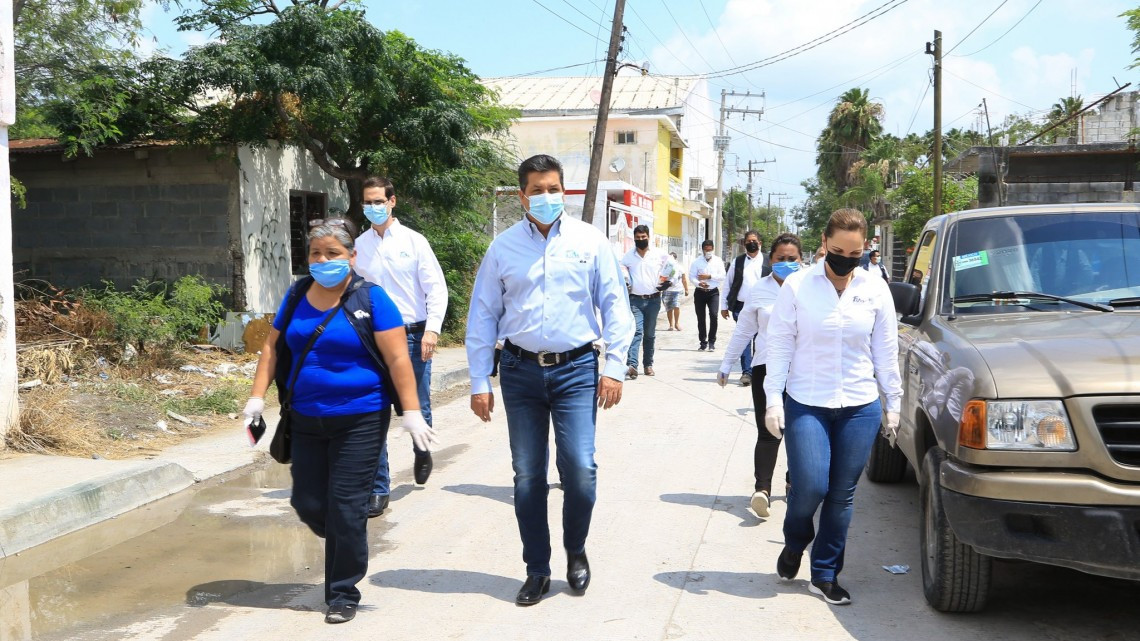 Entrega Gobernador de Tamaulipas 2 hospitales temporales en Reynosa