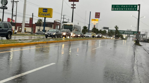 Sorprende lluvia a Reynosa; comienzan afectaciones