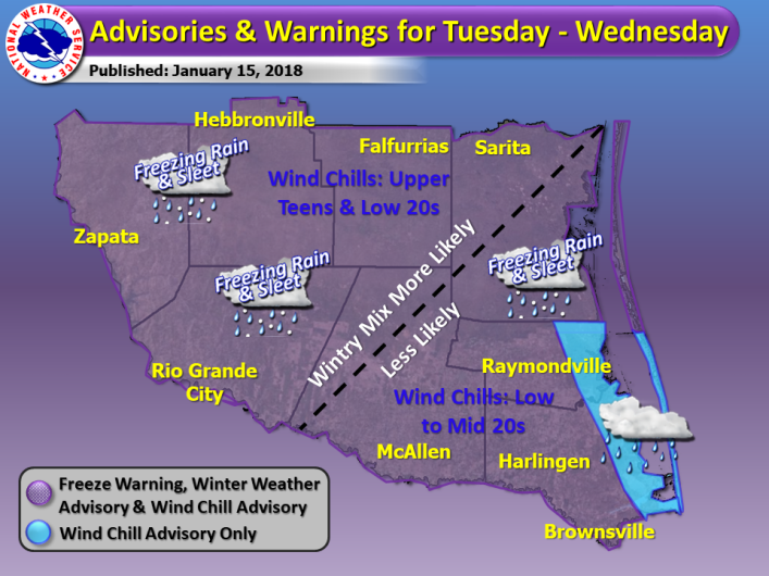 Alertan por congelamiento en el Valle del Río Grande