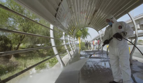 Servicios Públicos Primarios realizan labores preventivas ante Covid-19