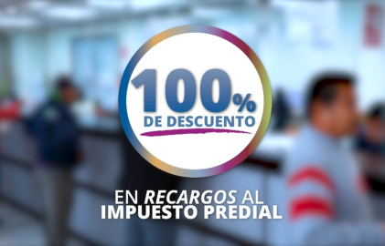 Ofrece municipio 100% de descuento en recargos del predial