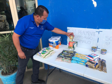 Coloca Tránsito de Reynosa punto de recolección de apoyos para ciudadanía