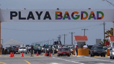 Amplían cupo de visitantes y litoral en la Playa Bagdad, pero solo el fin de semana