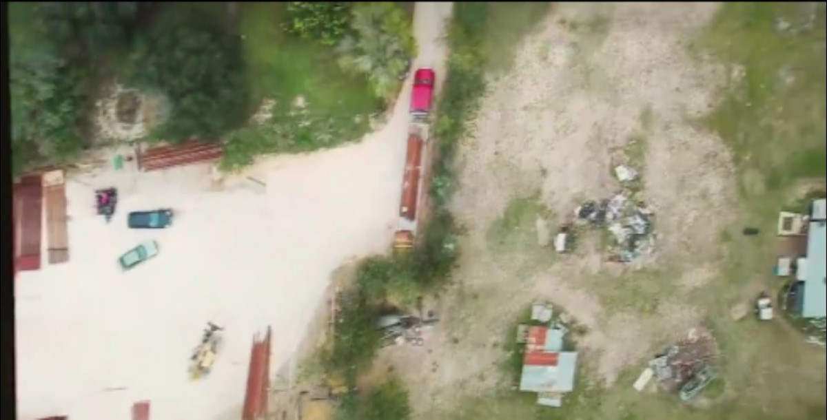 Recuperan materiales de construcción robados de Strong Structure Steel