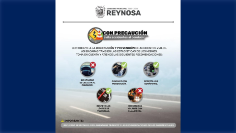 Exhorta Secretaria de Seguridad Publica, Tránsito y Vialidad, prevenir accidentes en estas vacaciones