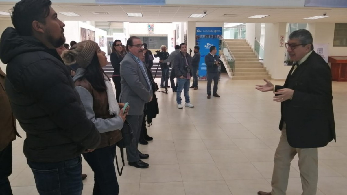 Diputada Ivette Bermea Invita periodistas de Matamoros a sesión en el congreso