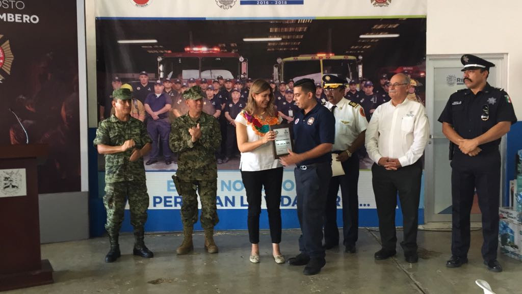 Recibirán bomberos de Reynosa 8 mdp