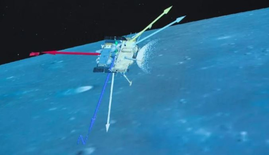  Sonda China llega con éxito a la luna; recogerá muestras lunares