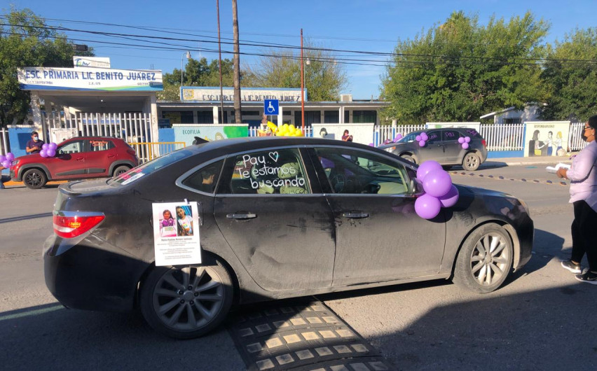 Con caravana exigen justicia para Osmara