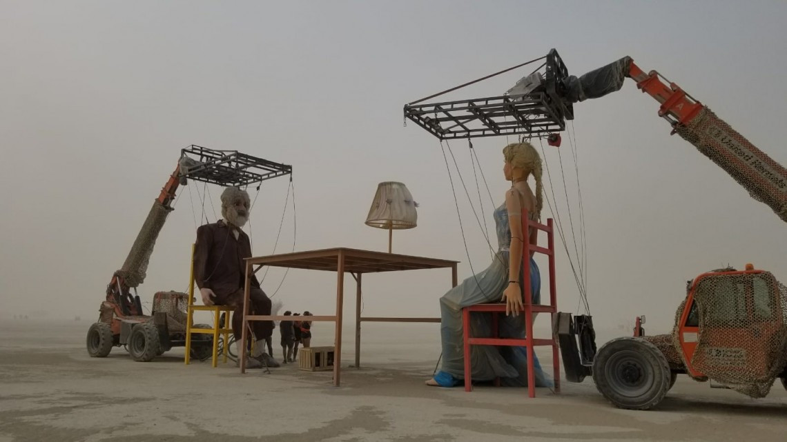 Así se resolvió el problema de sobrepoblación en el festival Burning Man