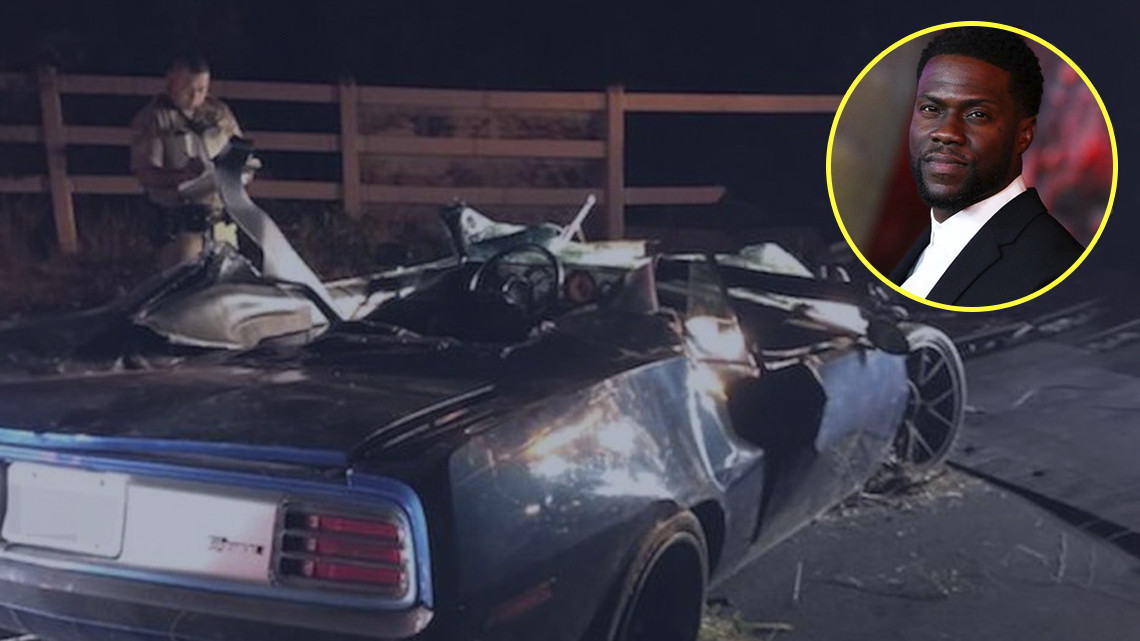 "La Roca" envía mensaje a Kevin Hart tras sufrir grave accidente en auto