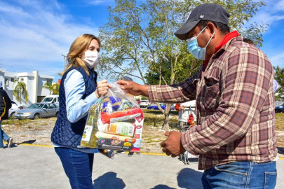 Familias de la Colonia Vista Hermosa recibieron los beneficios del programa “DIF Reynosa en Tu Casa”
