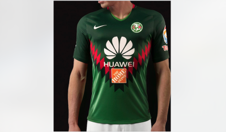 América anuncia uniforme verde en apoyo al Tri