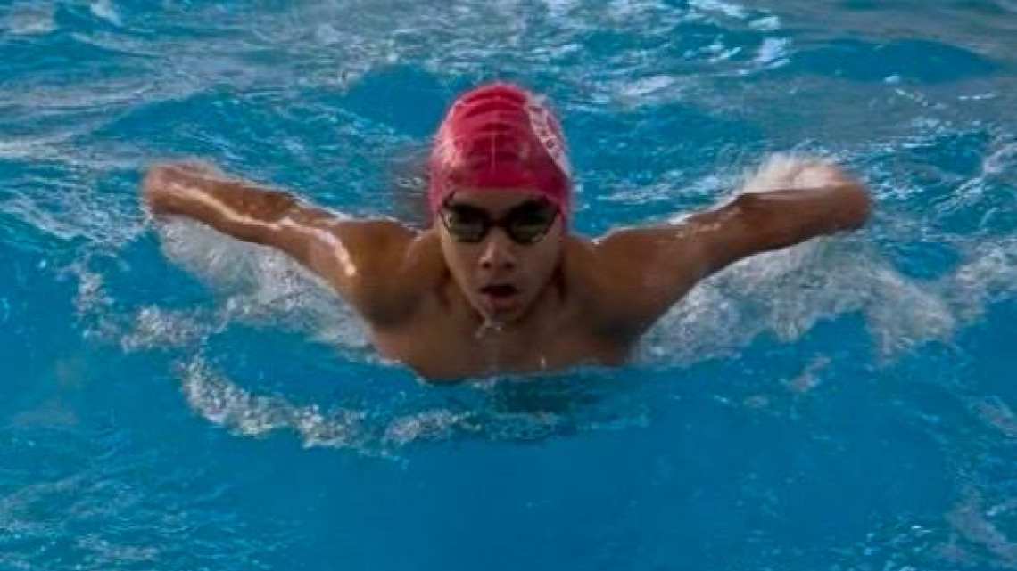 Participaron en Abierto Mexicano de Natación 2025 con apoyo de Carlos Peña Ortiz