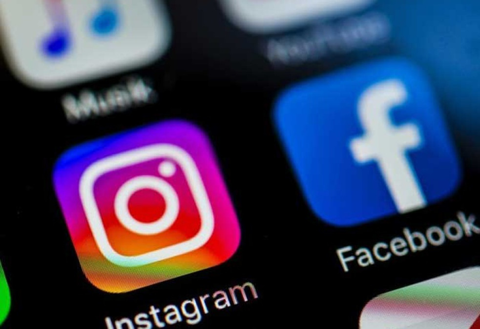 Reportan caídas de Facebook e Instagram