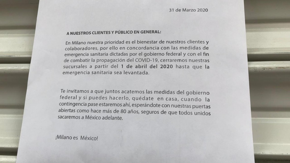 Cierran indefinidamente algunos negocios en la Peatonal Hidalgo
